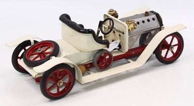 Lot 5 - Mamod SA1 steam roadster of usual...