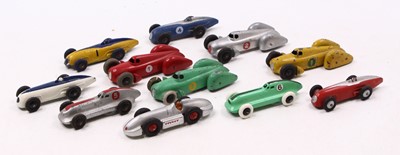 Lot 1556 - Dinky toys group of 10 loose and playworn...