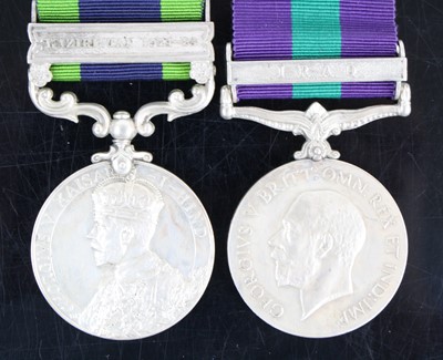 Lot 3022 - An India General Service Medal (1908-1939)...