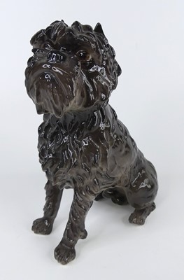 Lot 28 - A Nymphenburg porcelain model of a seated West...
