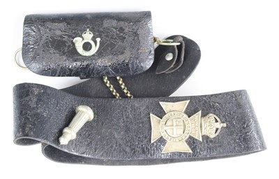 Lot 3136 - An Officer's shoulder belt for the 6th City of...