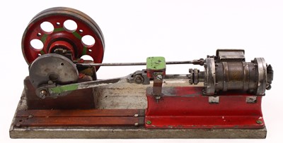 Lot 27 - A scratch-built horizontal mill engine,...