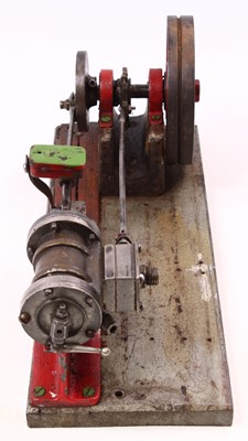 Lot 27 - A scratch-built horizontal mill engine,...