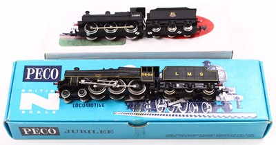 Lot 629 - Two N-gauge locos: Union Mills MR class 3F 0-6-...