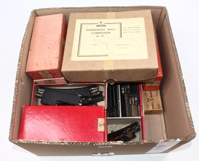 Lot 1638 - Large quantity of Trix Twin black Bakelite...