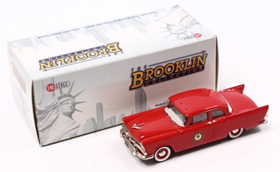 Lot 1599 - Brooklin Models Ltd, 1/43rd scale white metal...