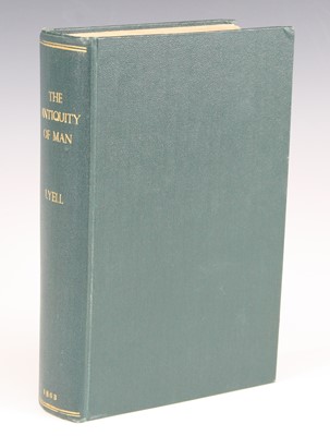 Lot 2017 - Lyell, Charles: The Geological Evidences of...