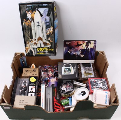 Lot 1847 - Large tray of mixed James Bond Collectables...
