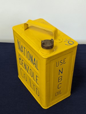 Lot 4029 - A National Benzole Co. Ltd 2-gallon petrol can...