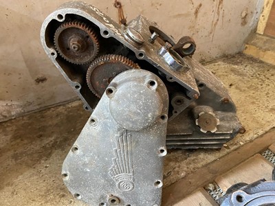 Lot 4041 - A Panther 100 engine bottom end with timing...