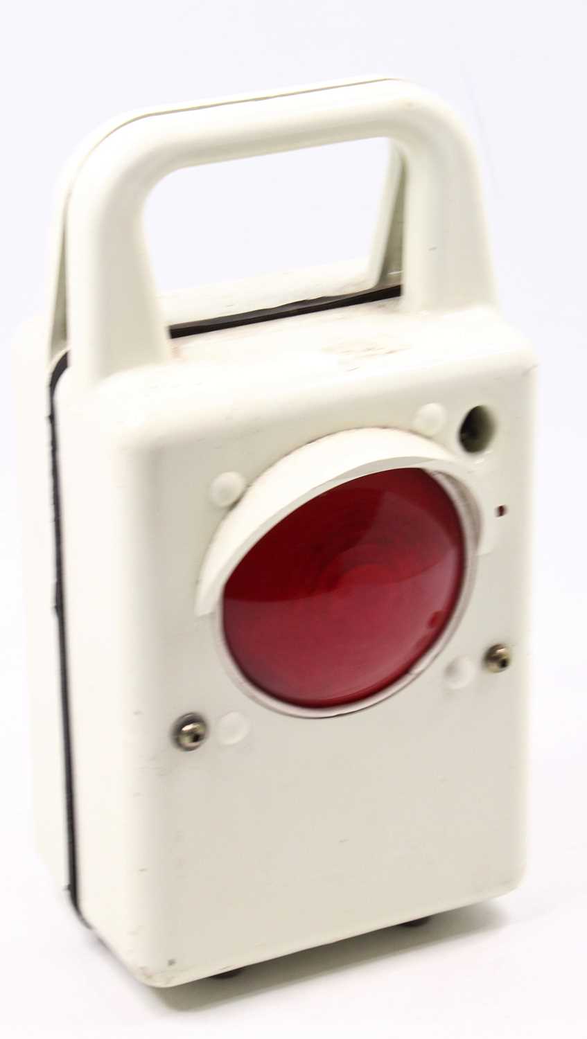 Lot 90 - 1980s Locomotive Rear Warning Hand Lamp