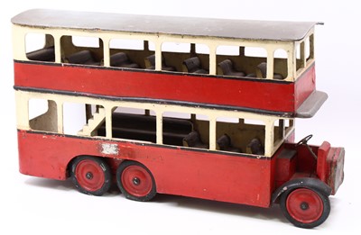 Lot 2002 - A Triang Toys early 20th century double decker...