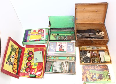 Lot 1972 - A large quantity of mixed issue Meccano and...