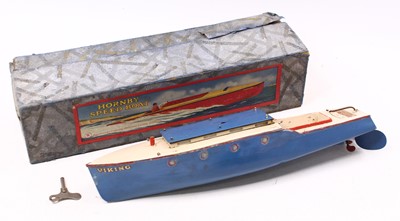 Lot 1934 - A Hornby speedboat No. 5 Viking comprising...