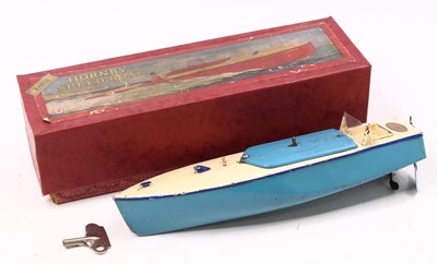 Lot 1932 - A Hornby speedboat No. 2 titled Racer 2...