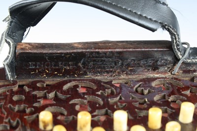 Lot 683 - A late Victorian concertina, of typical...