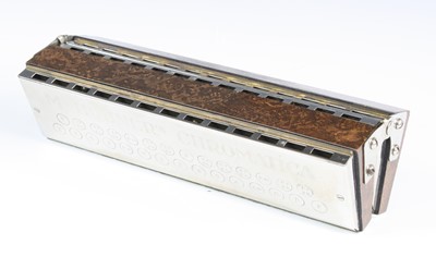 Lot 675 - An M. Hohner's Chromatic Bass harominca, no....