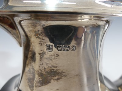 Lot 147 - An Art Deco style silver five-piece tea and...
