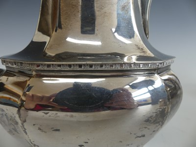 Lot 147 - An Art Deco style silver five-piece tea and...