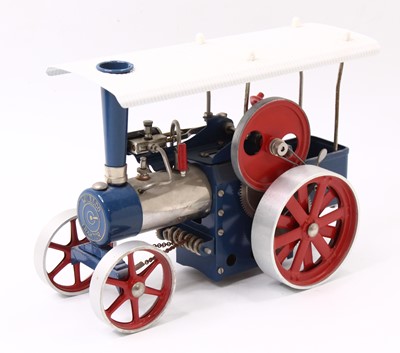 Lot 5 - A Wilesco D405 traction engine comprising of...