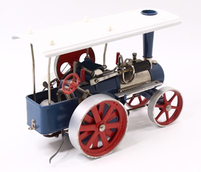 Lot 5 - A Wilesco D405 traction engine comprising of...