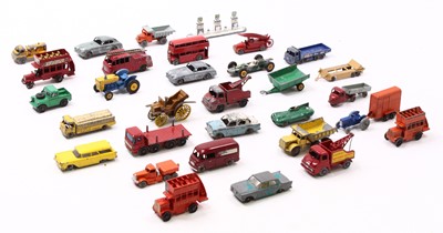 Lot 1704 - Matchbox Lesney a quantity of loose and...