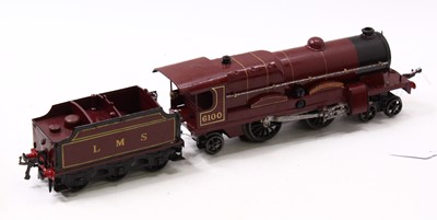 Lot 121 - 1933-6 Hornby 'Royal Scot' 4-4-2 loco & tender,...