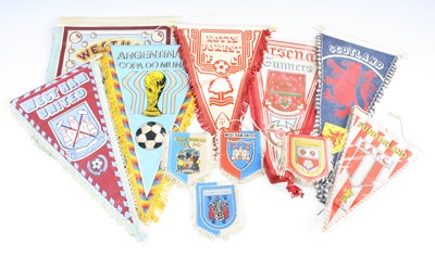 Lot 787 - A football pennant for the 1983/84 Uefa Cup...