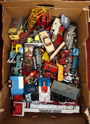Lot 1666 - A quantity of loose & playworn diecasts to...