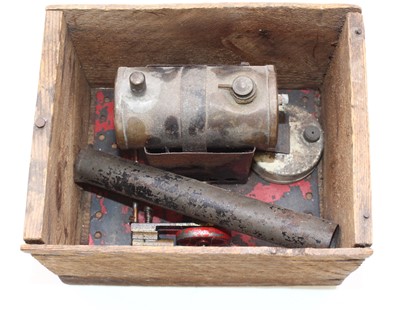 Lot 21 - A Bowman Models stationary engine housed in...