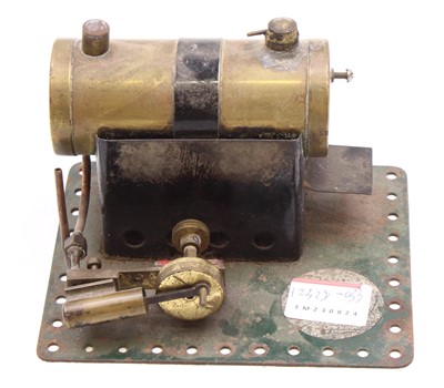 Lot 23 - An unboxed Bowman or similar stationary steam...