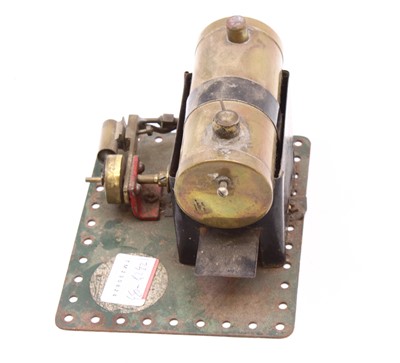 Lot 23 - An unboxed Bowman or similar stationary steam...