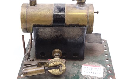 Lot 23 - An unboxed Bowman or similar stationary steam...