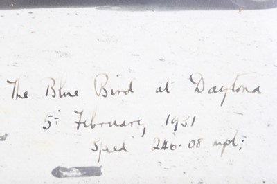 Lot 788 - Sir Malcolm Campbell (1885-1948), a pair of...