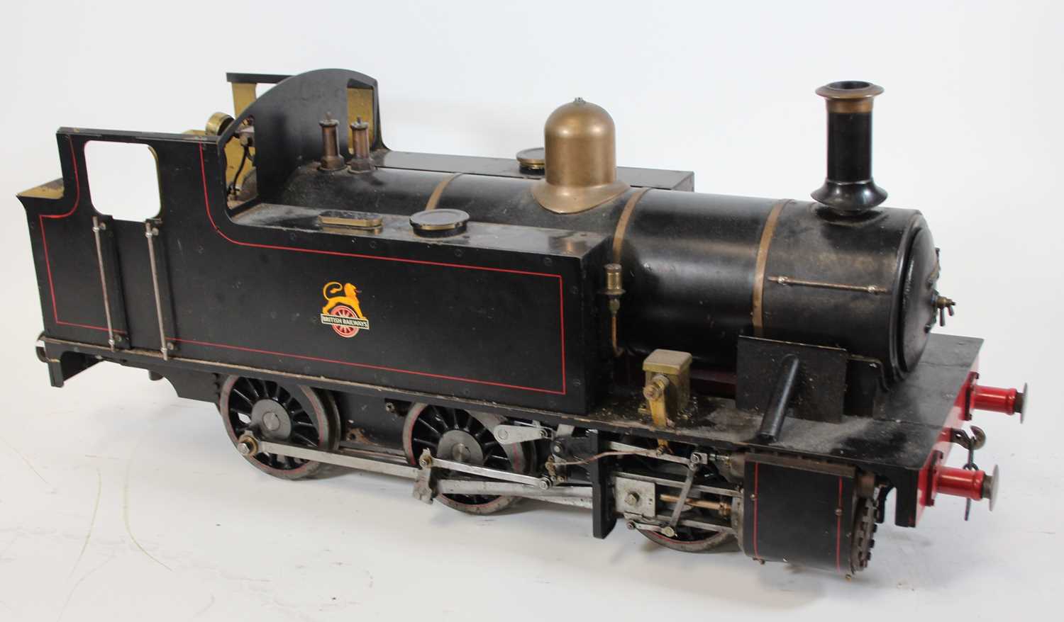 Lot 45 - An 0-6-0 coal-fired live steam 5-inch gauge...