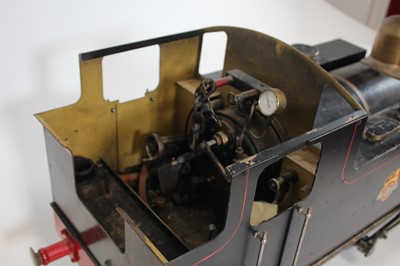 Lot 45 - An 0-6-0 coal-fired live steam 5-inch gauge...