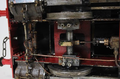 Lot 45 - An 0-6-0 coal-fired live steam 5-inch gauge...