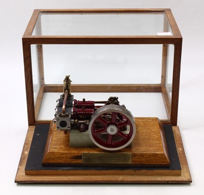 Lot 25 - A Stuart Turner "Score" twin-cylinder...