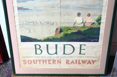 Lot 109 - An original Southern Railway framed poster for...