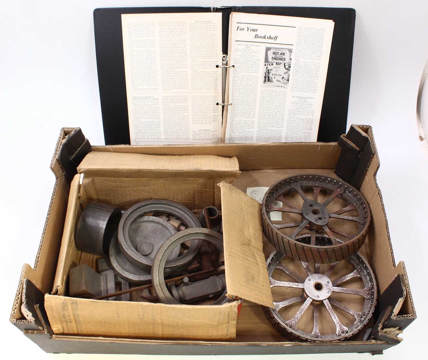 Lot 68 - A collection of 2" scale Ruston & Proctor live...