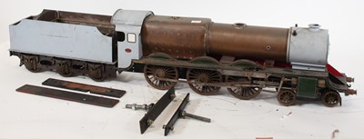 Lot 54 - A 3½" gauge part built live steam Lord Nelson...