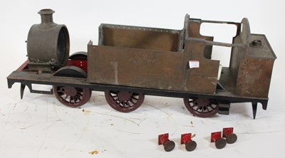 Lot 56 - A part complete 1930s, 5" gauge Pioneer 0-6-0...