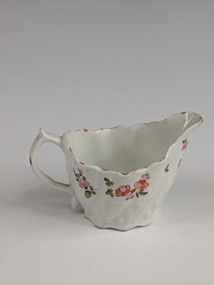 Lot 2034 - A Lowestoft porcelain cream jug, circa 1790,...