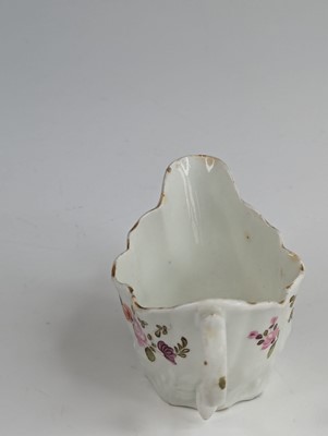 Lot 2034 - A Lowestoft porcelain cream jug, circa 1790,...