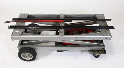 Lot 72 - A 5-inch gauge scissor lifting jack for...