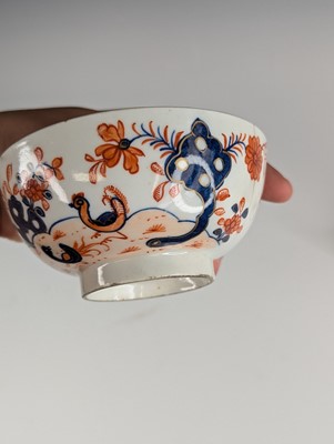Lot 2043 - A Lowestoft porcelain saucer, circa 1780,...