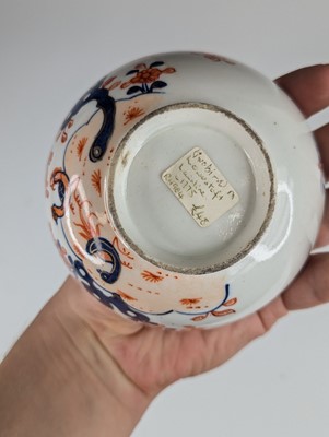 Lot 2043 - A Lowestoft porcelain saucer, circa 1780,...