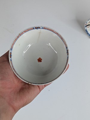 Lot 2043 - A Lowestoft porcelain saucer, circa 1780,...