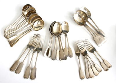 Lot 1073 - An extensive Elizabeth II silver part cutlery...
