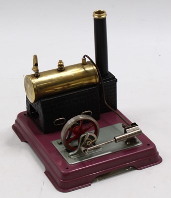 Lot 17 - Fleischmann spirit fired miniature steam plant,...